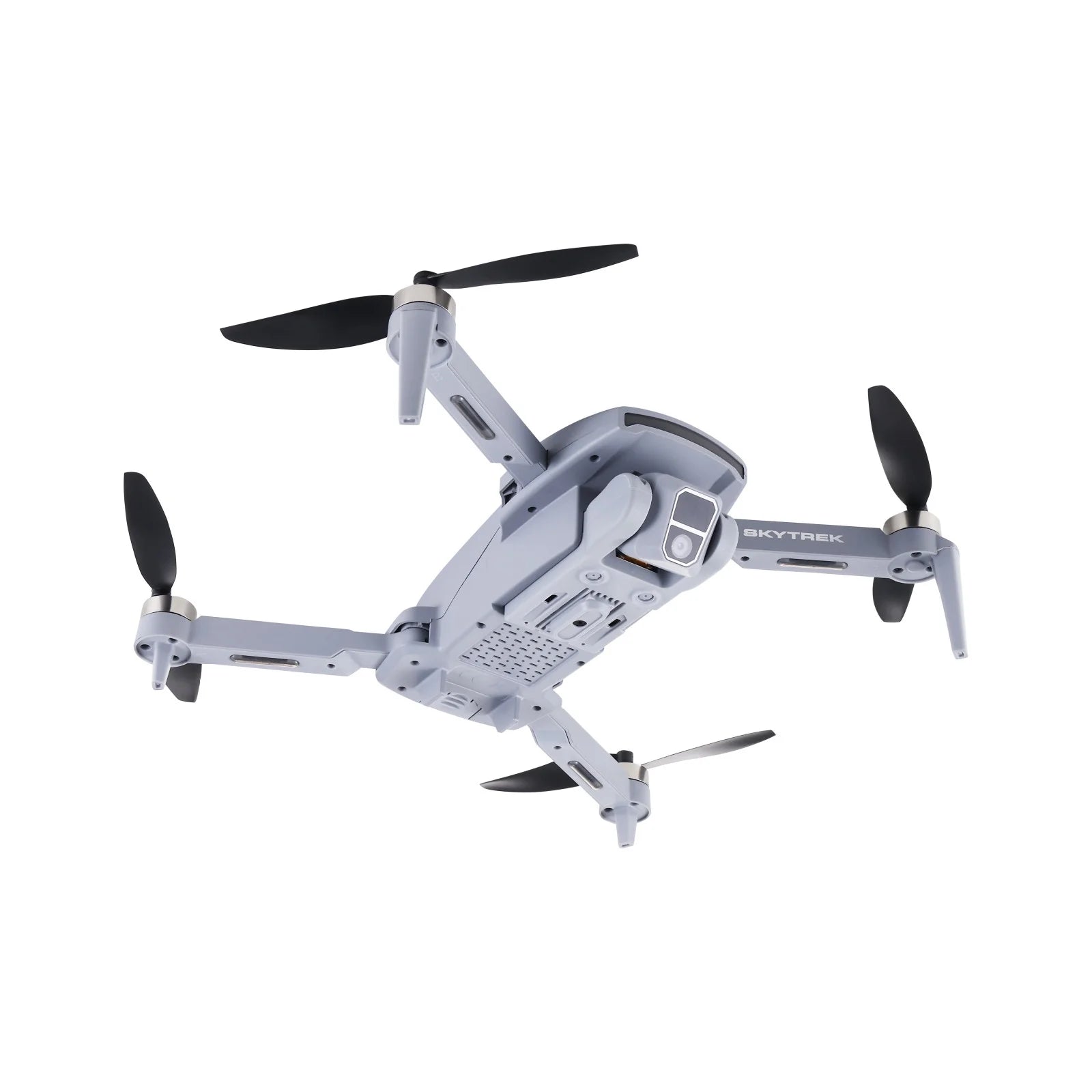 Skytrek GPS Foldable Video Drone with 1080P HD Camera, 2.8” Live Video Controller, Brushless Motors, Auto Return, and Travel Carry Case, Drone for Beginners, Aerial Photography, and Outdoor