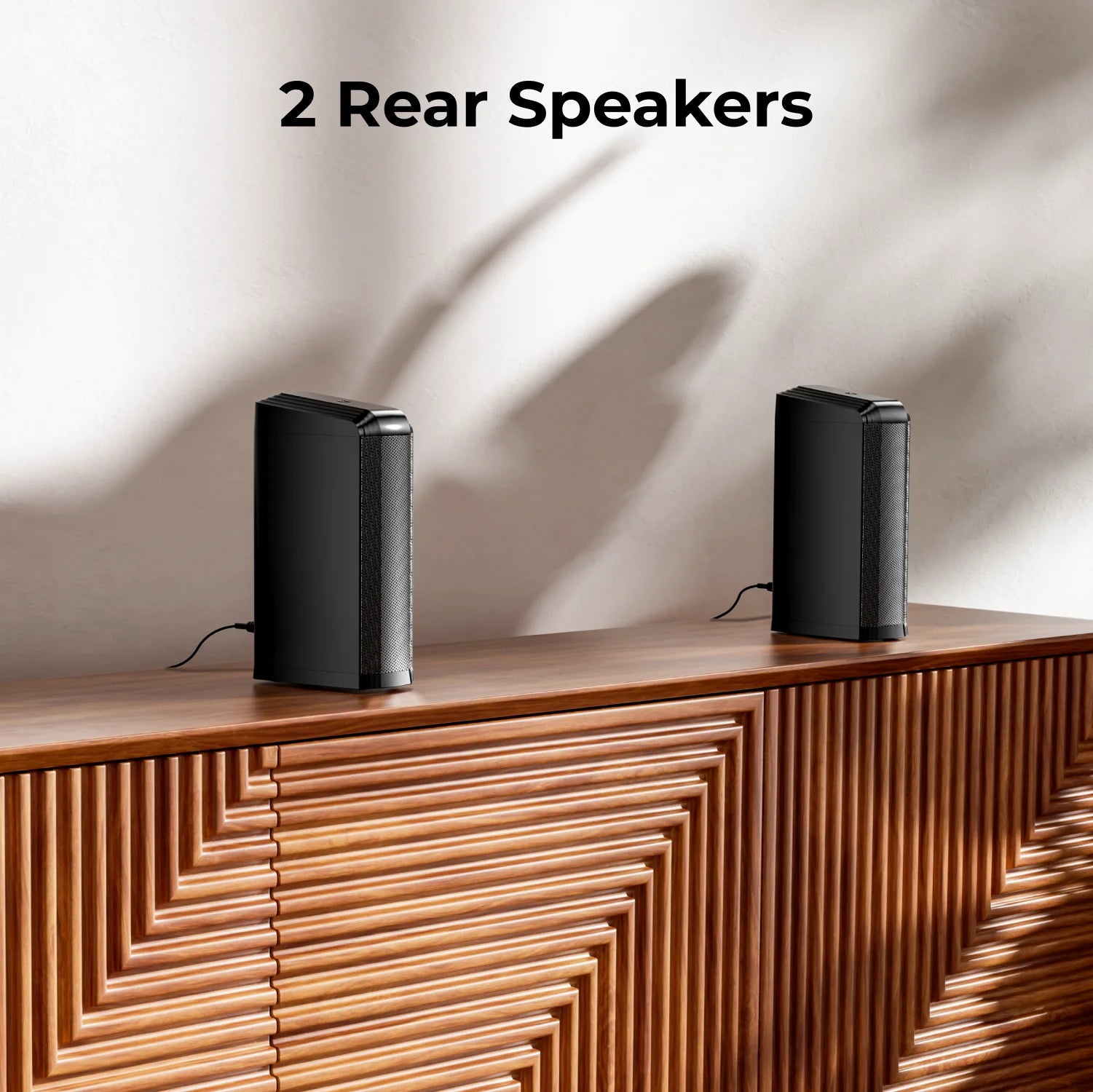 7.1 Surround Sound Bar with 2 Surround Speakers & 6.5" Subwoofer, Surround Sound System for TV with RGB, APP Control