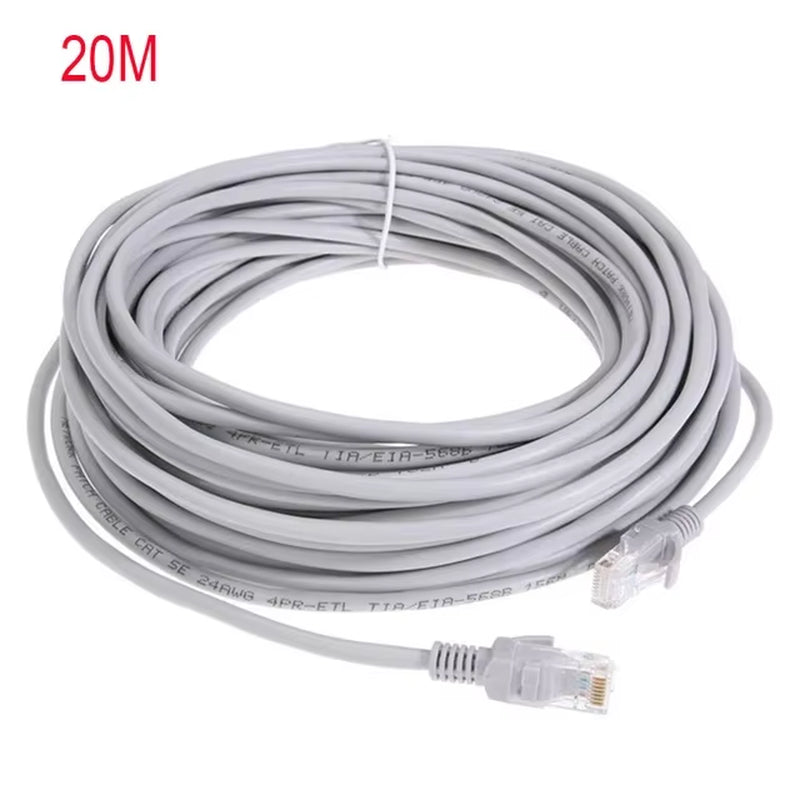 High-Speed Cat5E Ethernet Cable RJ45 - LAN Network Patch Cord (1M to 50M Options)