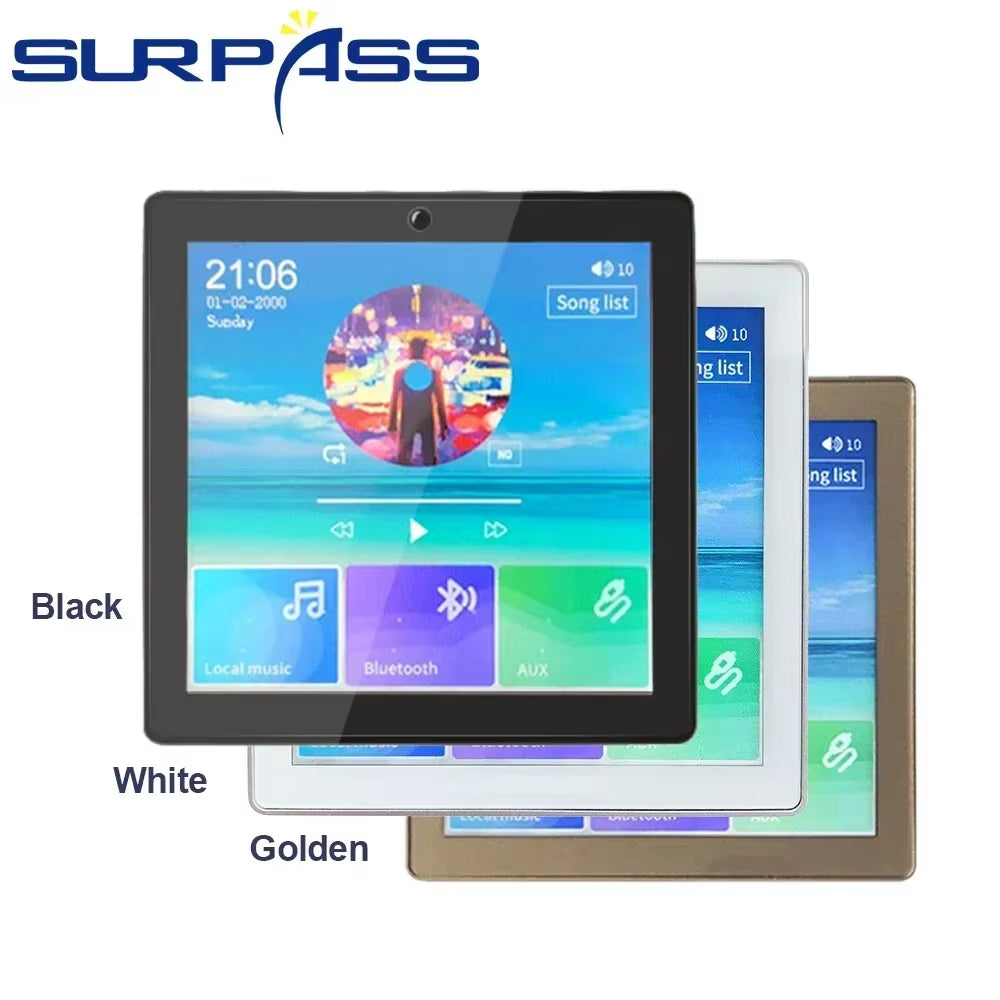 Smart Home Audio 4*20W BT Wall Amplifier Sound System Stereo Sound Player PA System Ceiling Speaker Cheap Set Loudspeaker