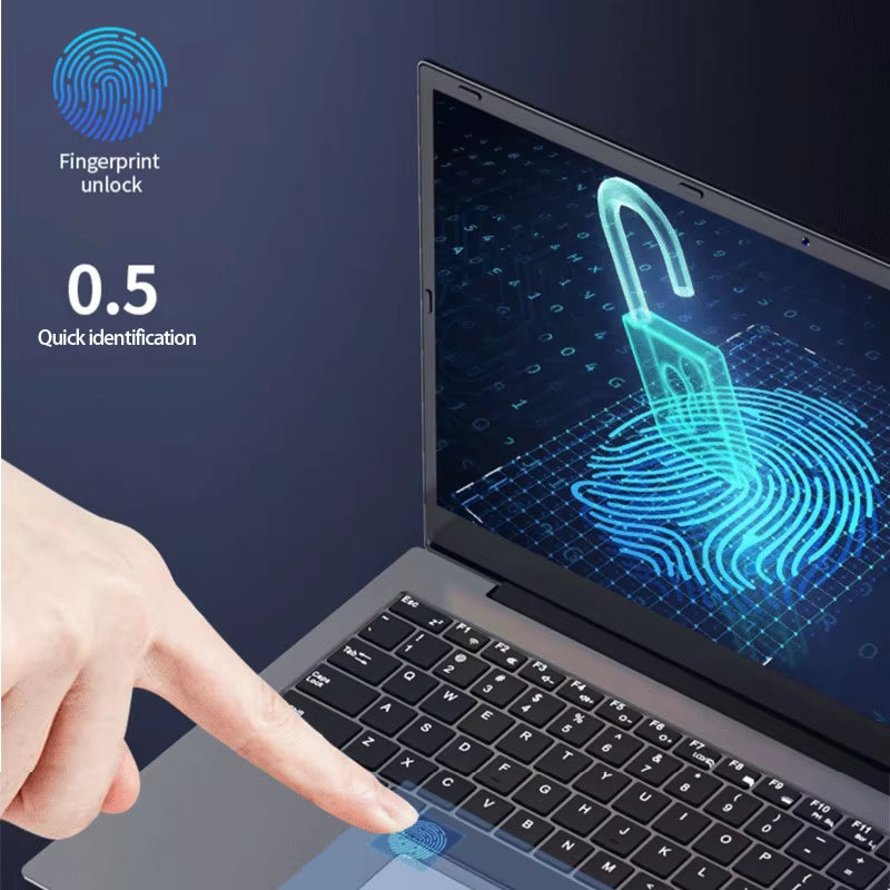 2025 New Ultraslim Dedicated Gaming Laptop 15.6 Inch Intel Core I7-1260+Mx550 4Gvideo  RAM Fingerprint Office Notebook