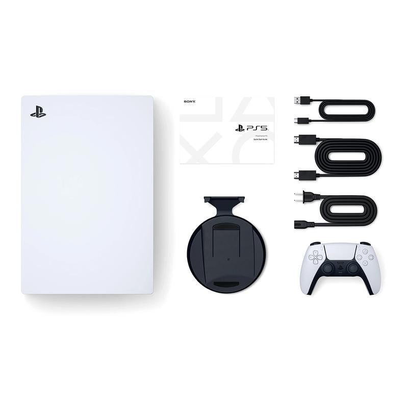 Sony Playstation 5 Console Disc - White - Gaming Console - Game