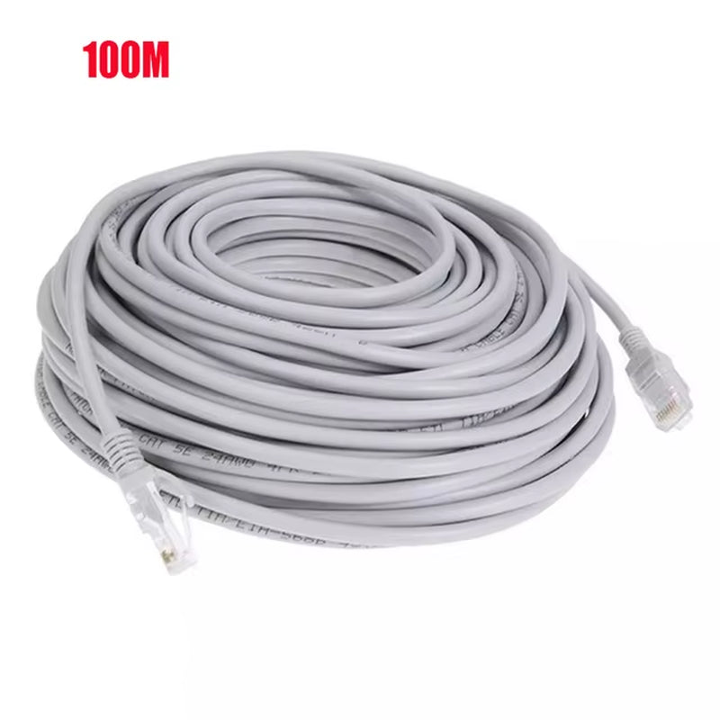 High-Speed Cat5E Ethernet Cable RJ45 - LAN Network Patch Cord (1M to 50M Options)