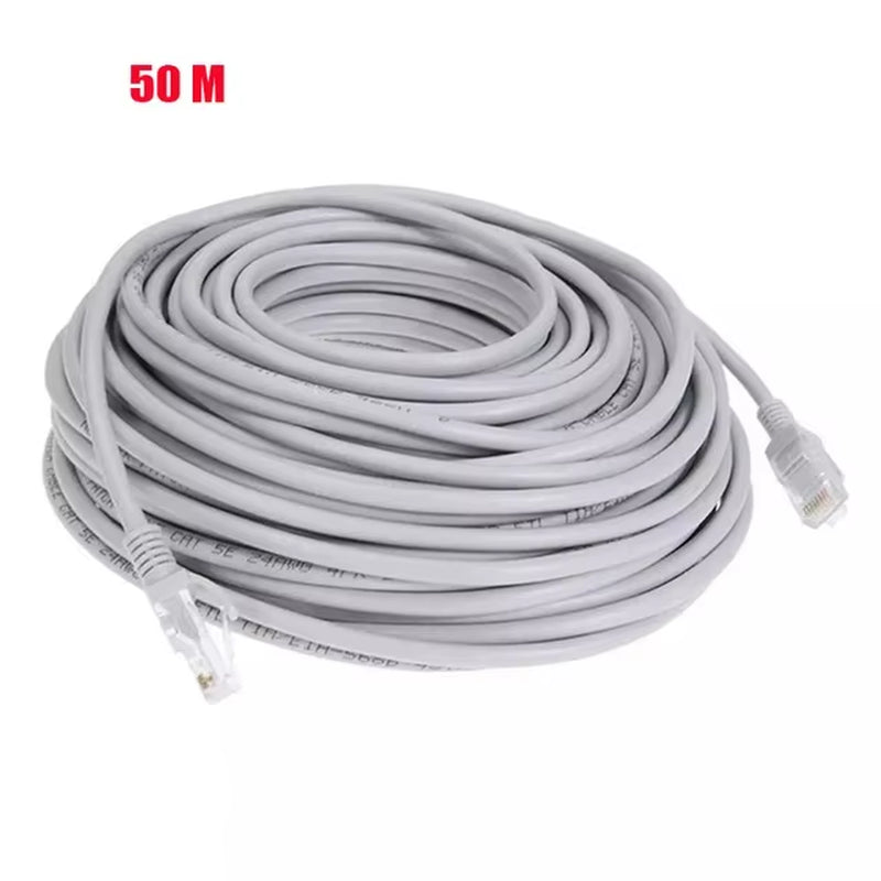 High-Speed Cat5E Ethernet Cable RJ45 - LAN Network Patch Cord (1M to 50M Options)