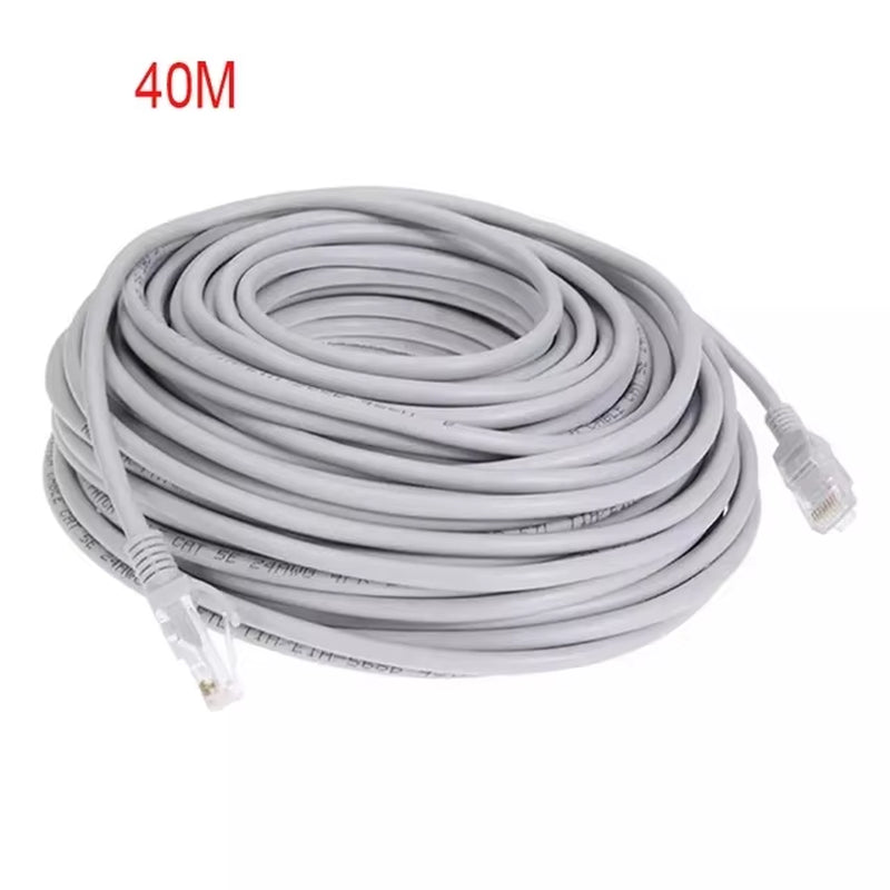 High-Speed Cat5E Ethernet Cable RJ45 - LAN Network Patch Cord (1M to 50M Options)